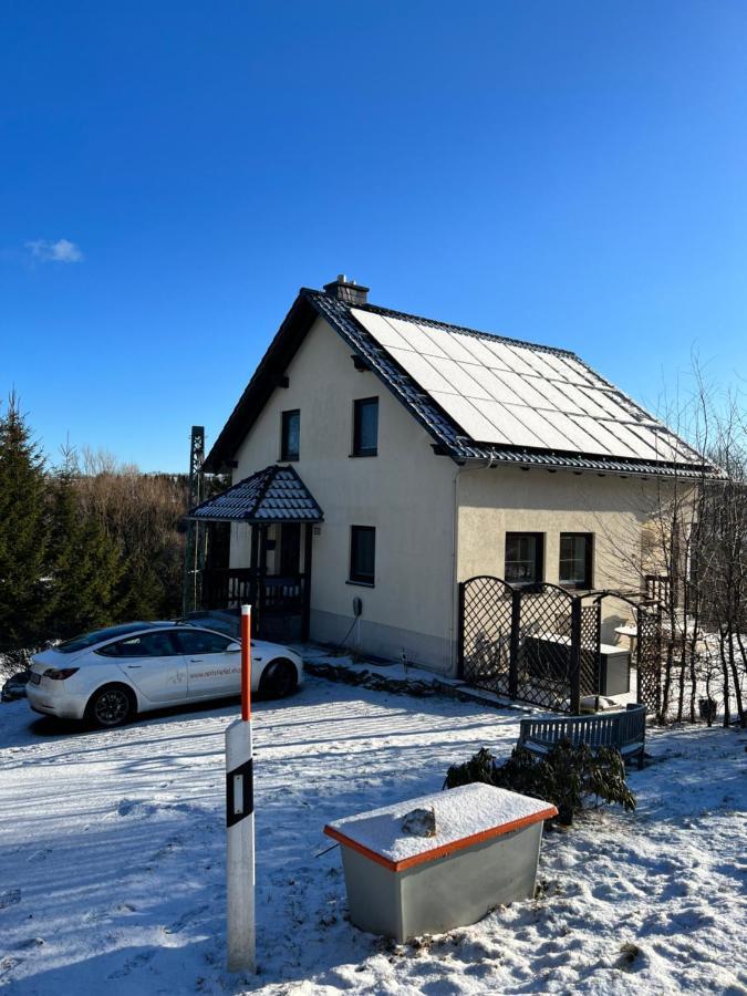 Luxus Ferienhaus Erzgebirge In Alleinlage Altenberg  Esterno foto